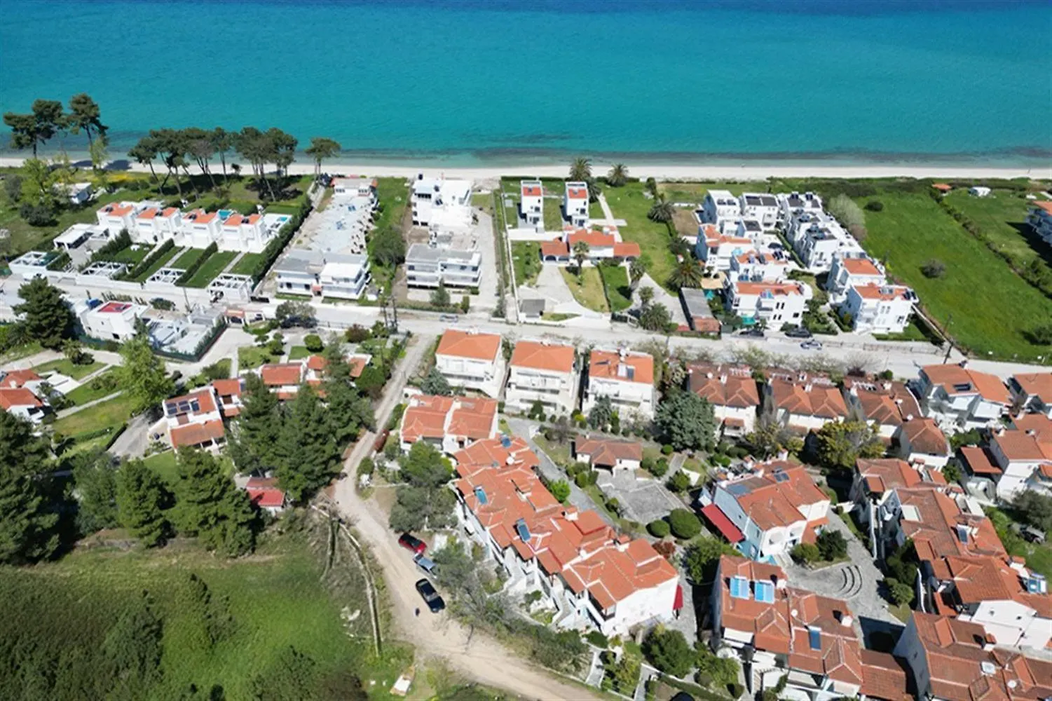 Asteris Sea View House Hanioti 2 Bedrooms 6 Guests Casa de Férias
